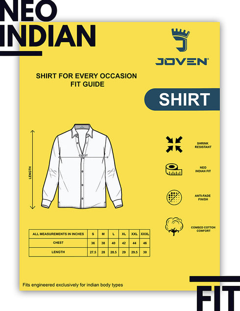 Grey Printed Full Sleeves Shirt